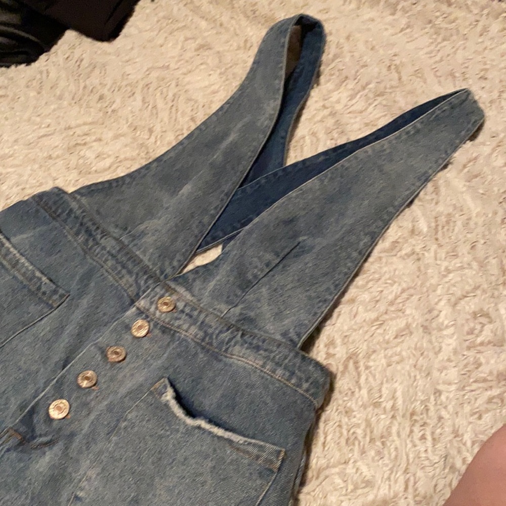 Denim Overall Dress